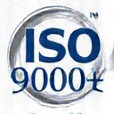 ISO 9001 certified logo, indicating a robust quality management system.
